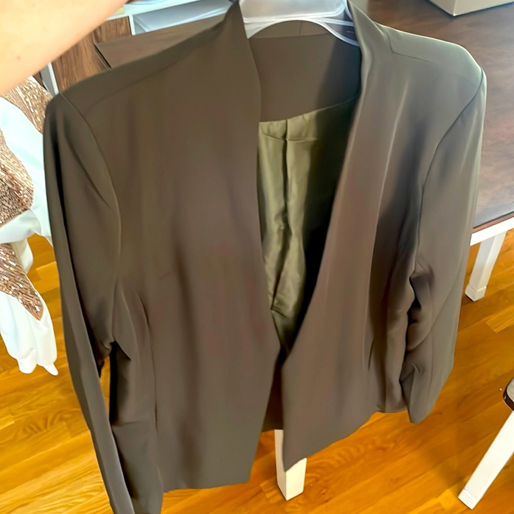 Green blazer